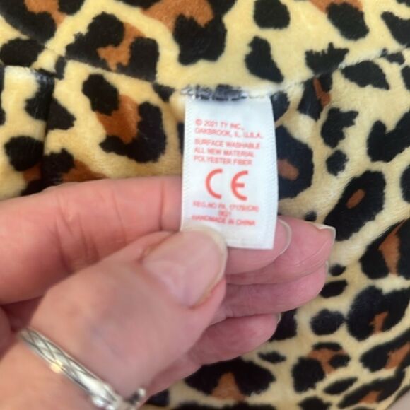 NWOT Ty Livvie leopard squish a boo - Picture 6 of 6